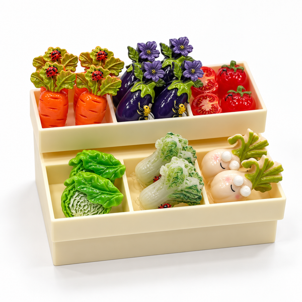 FANJUN-AMTECH Miniature Vegetable Display Set