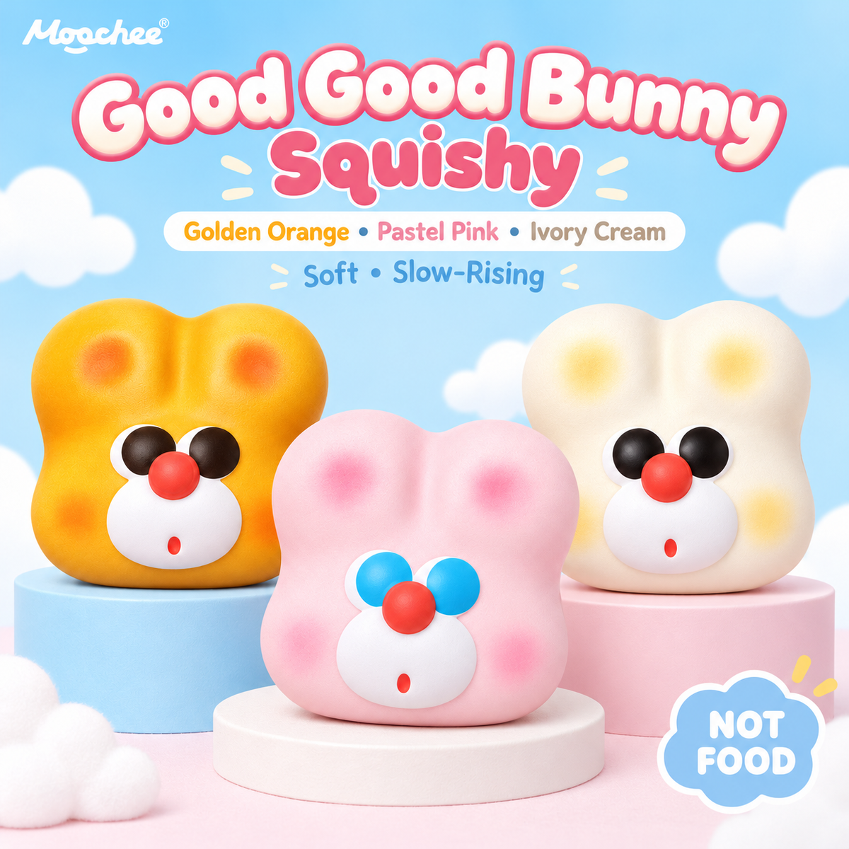 Good Good Bunny Slow-Rising Squishy Toy
