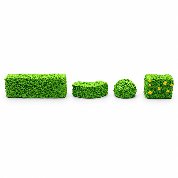 FANJUN-AMTECH Miniature Hedge Models Set - 4 Pieces