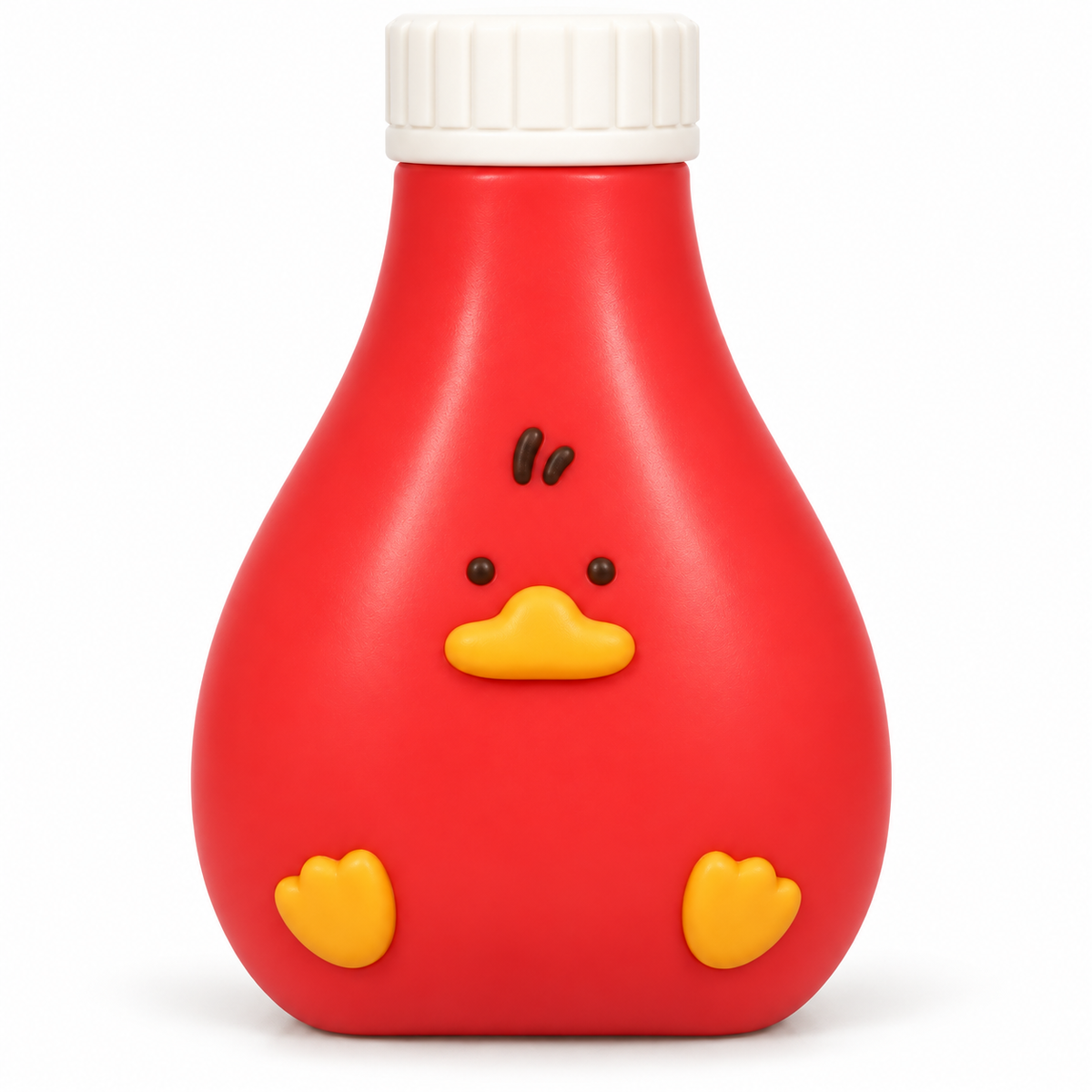 dudo Sauce Bottle Duck Squishy