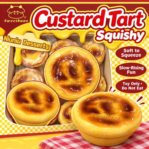 Sweetbuns Custard Tart Squishy