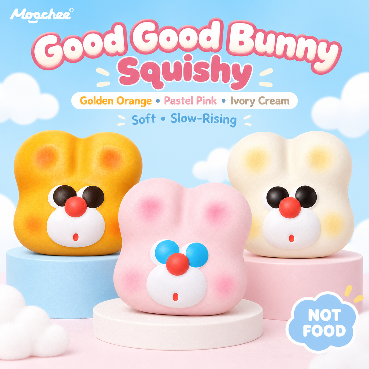 Good Good Bunny Slow-Rising Squishy Toy
