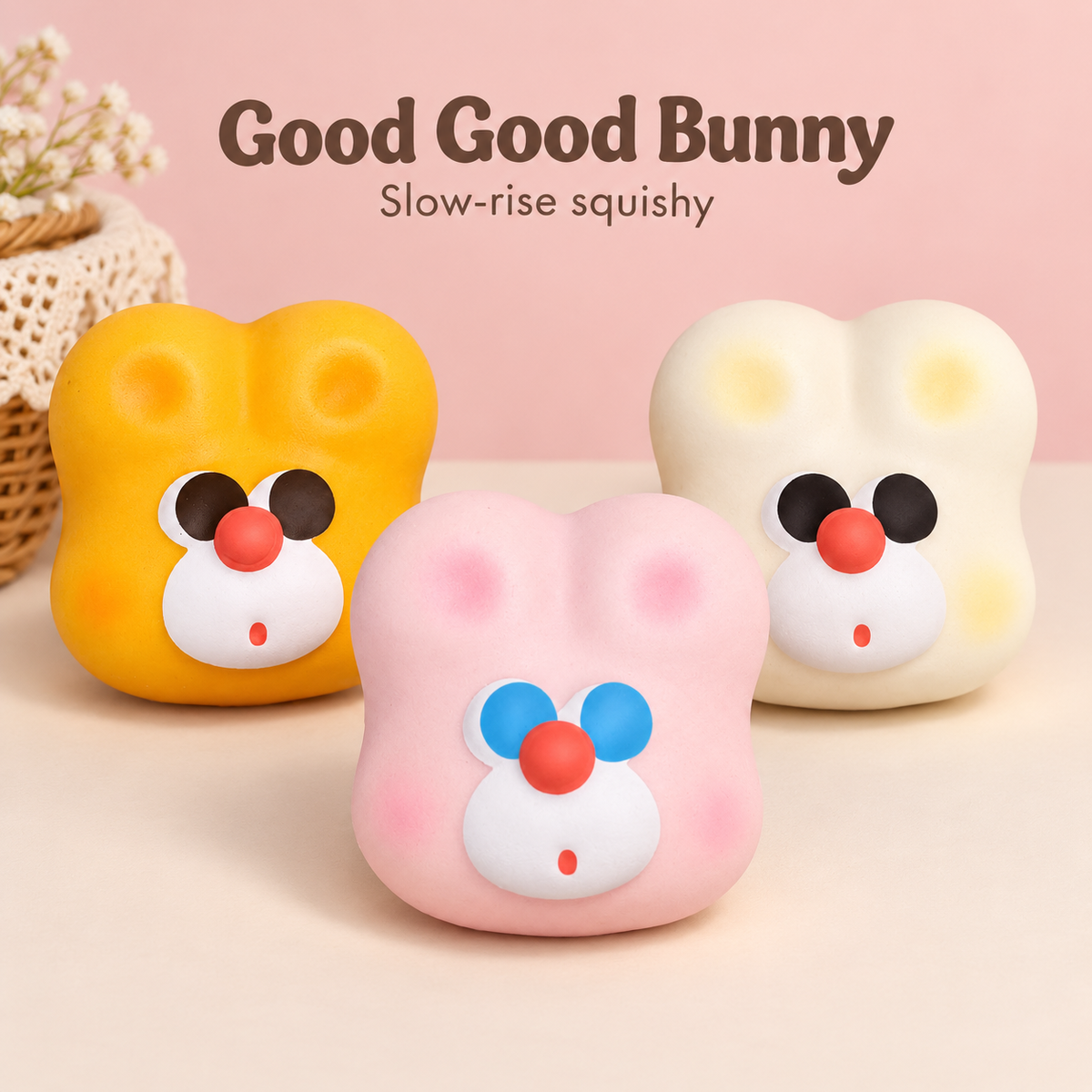 Good Good Bunny Slow-Rising Squishy Toy