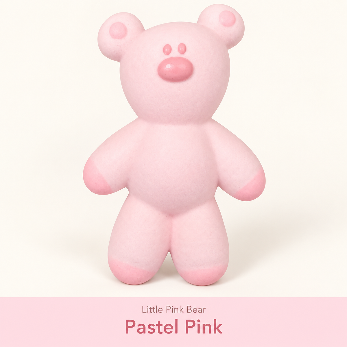 Little Pink Bear Slow-Rising Squishy Toy