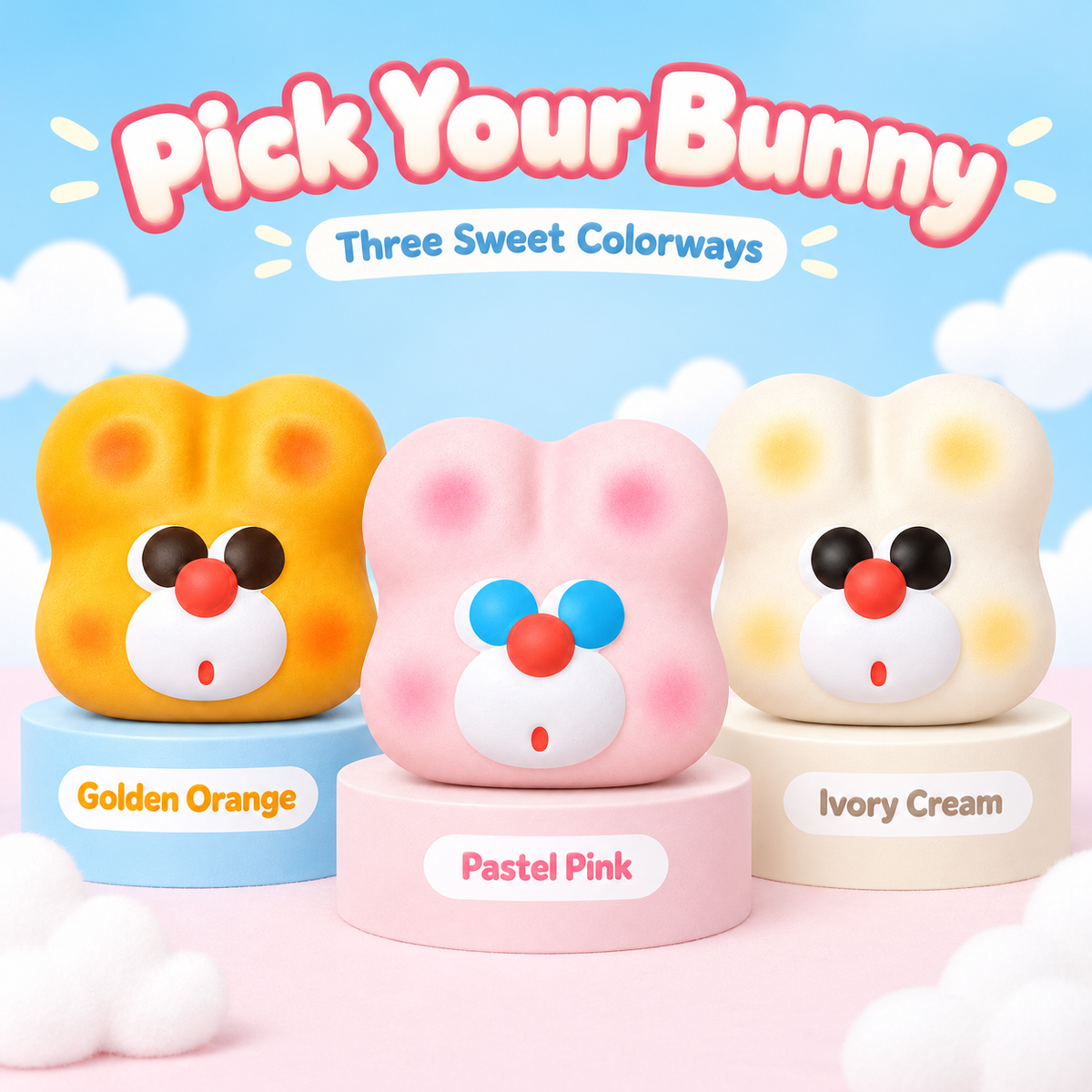 Good Good Bunny Slow-Rising Squishy Toy