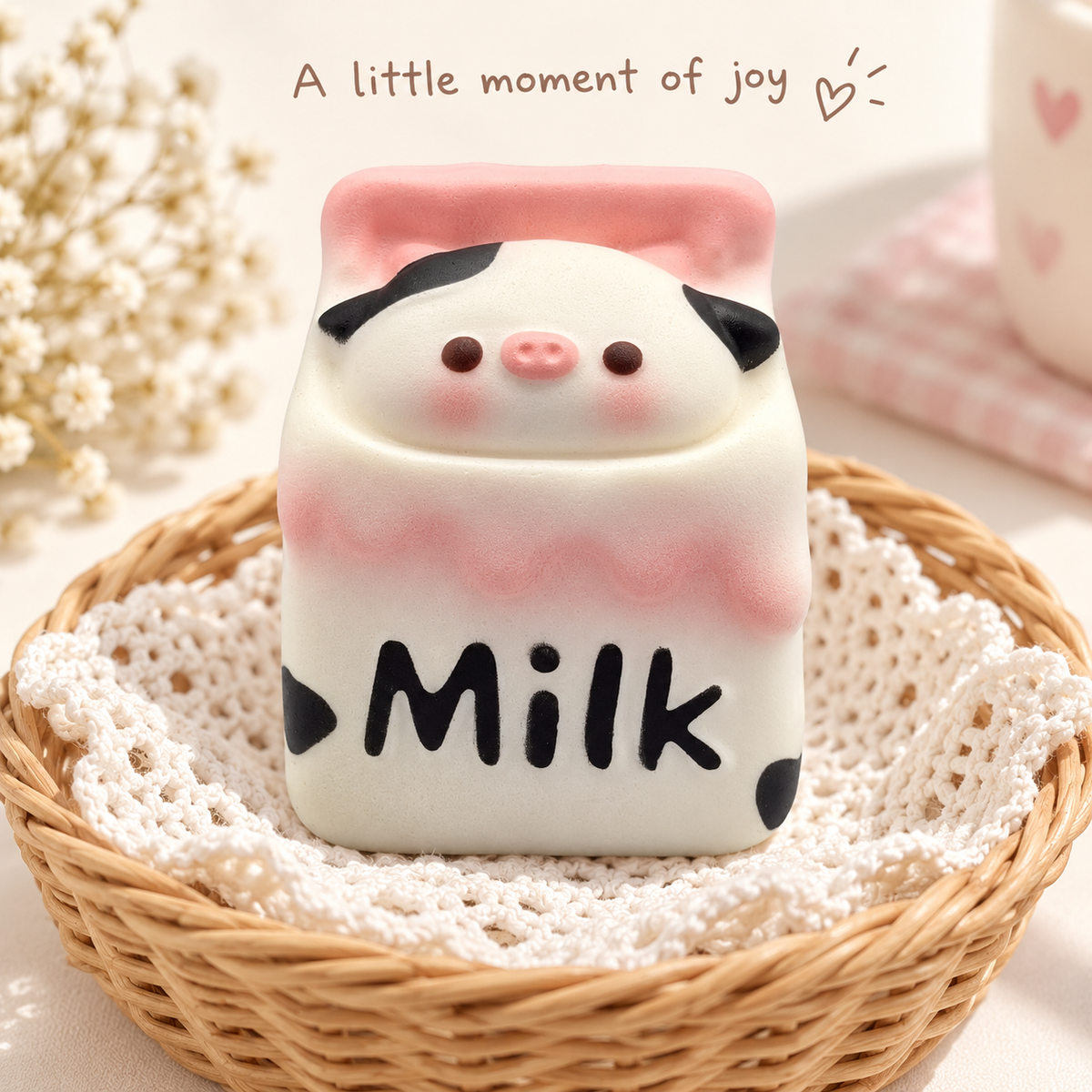Milk Carton Slow-Rising Squishy Toy
