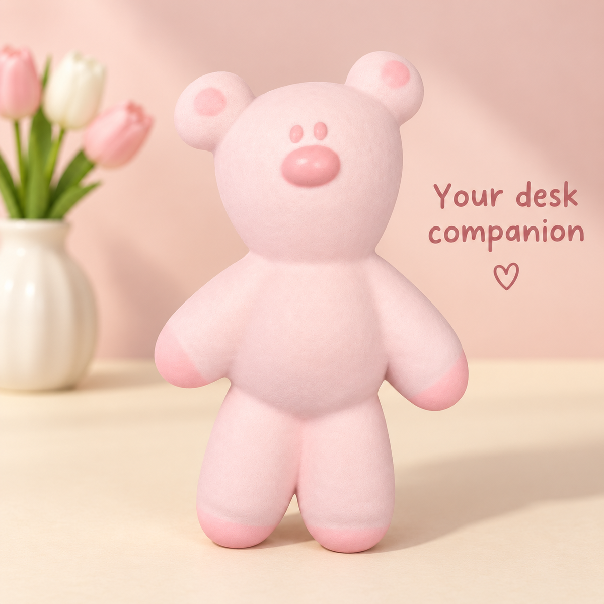 Little Pink Bear Slow-Rising Squishy Toy