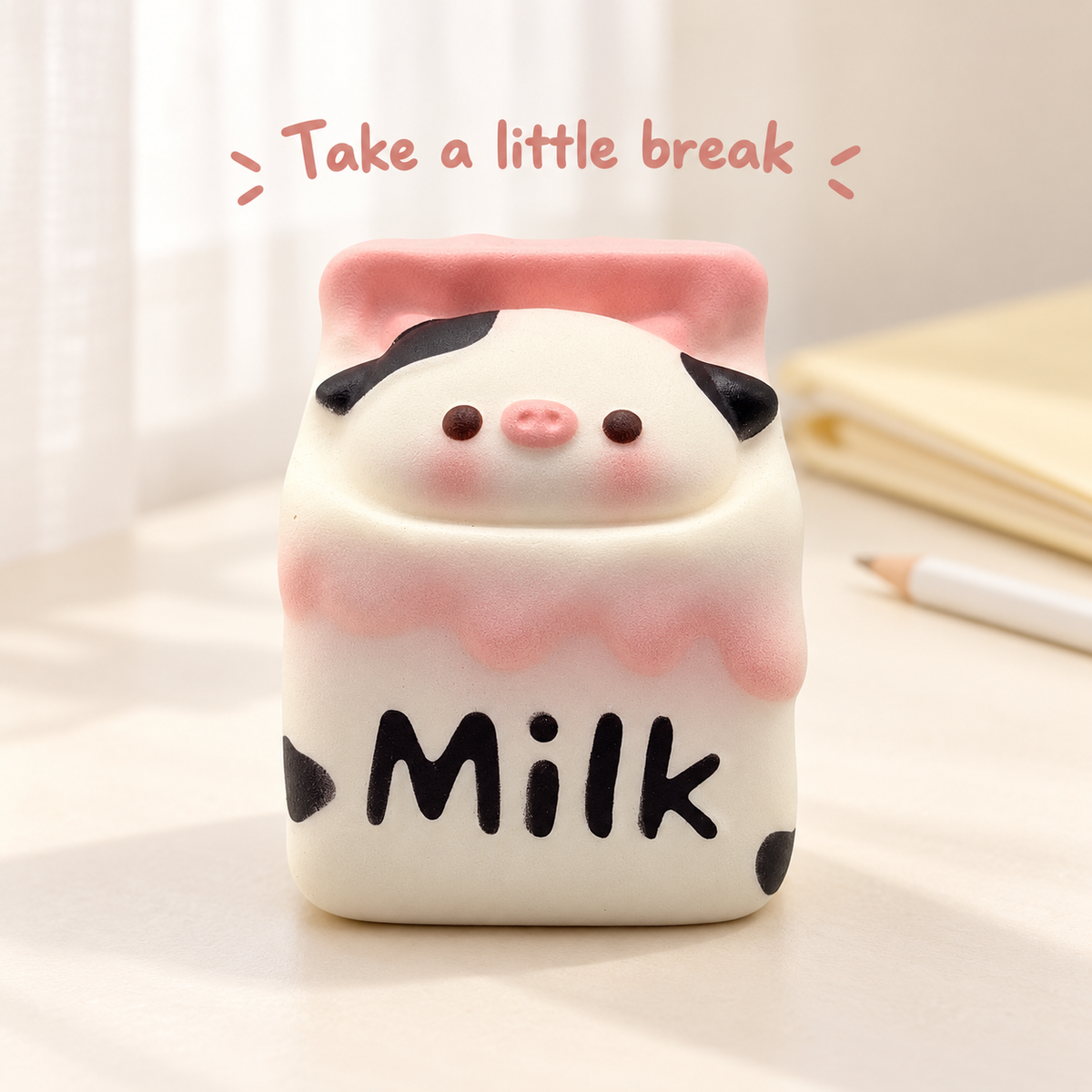 Milk Carton Slow-Rising Squishy Toy