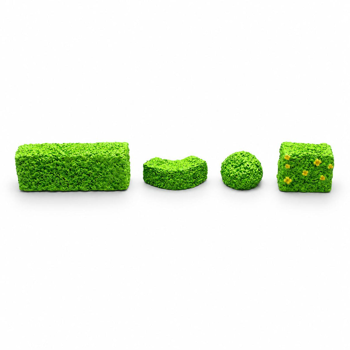 FANJUN-AMTECH Miniature Hedge Models Set - 4 Pieces