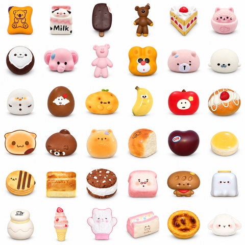 Squishy style references for a customer DIY custom order