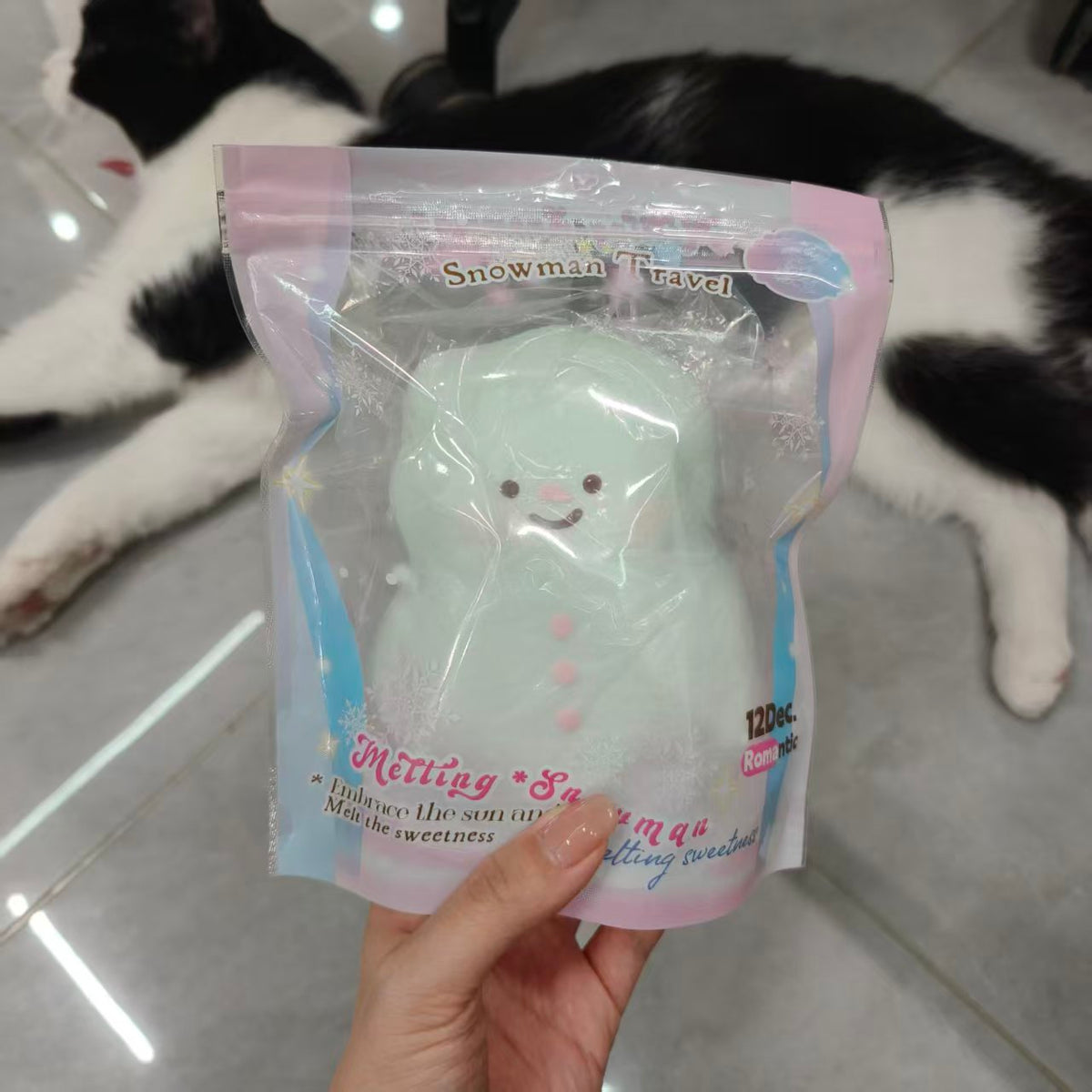 Lisa Snowman - Blue