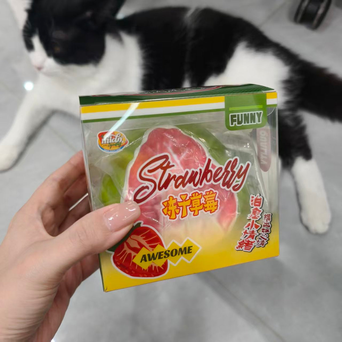 Mido Jumbo Freeze-Dried Strawberry