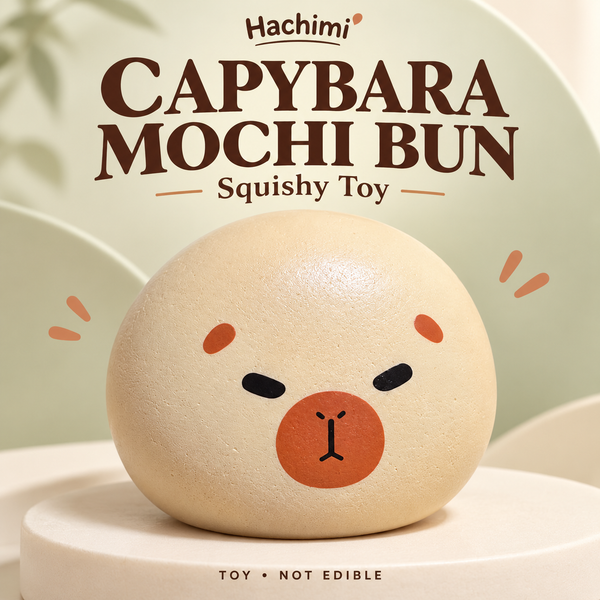 Hachimi Capybara Mochi Bun