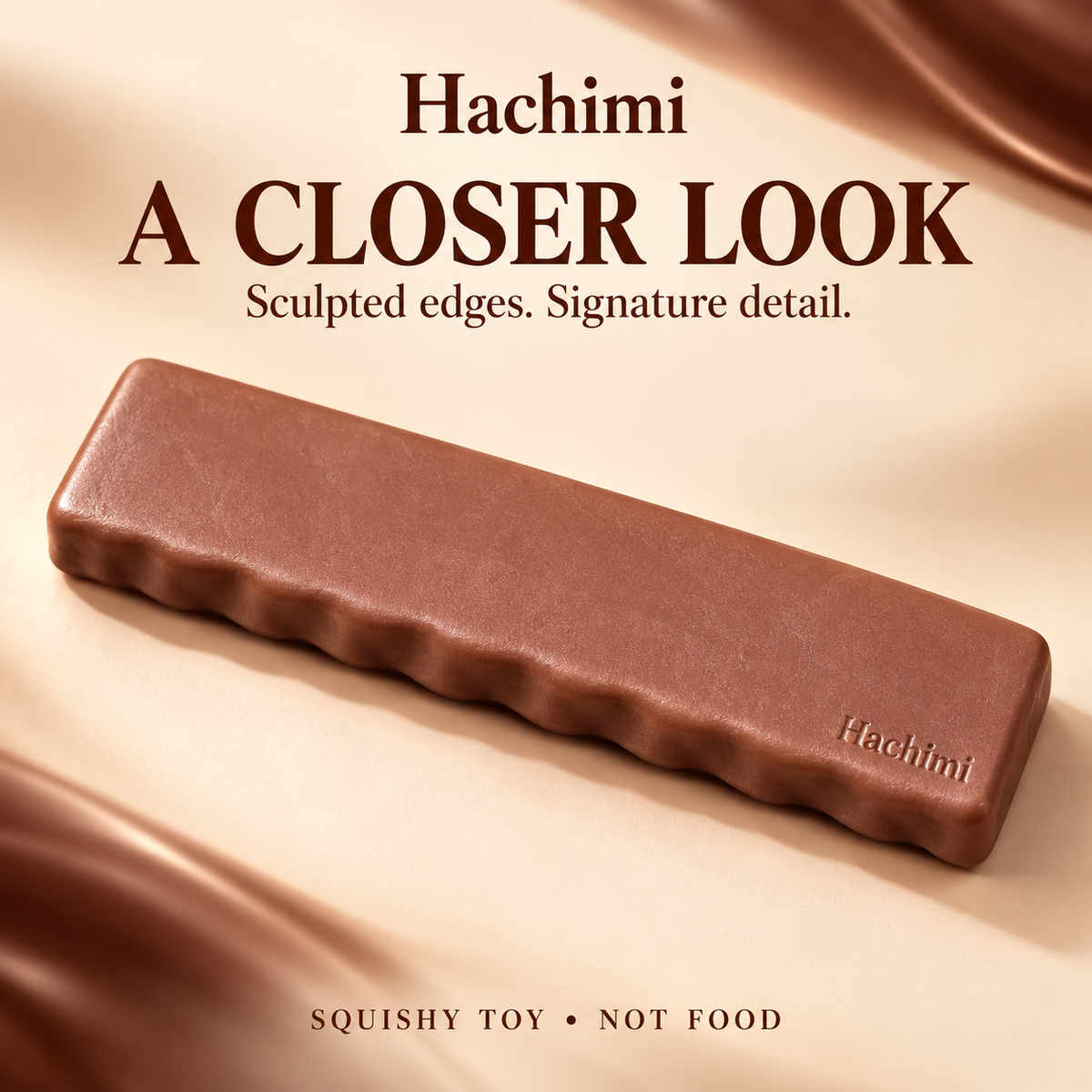 Hachimi Chocolate Wafer — detail