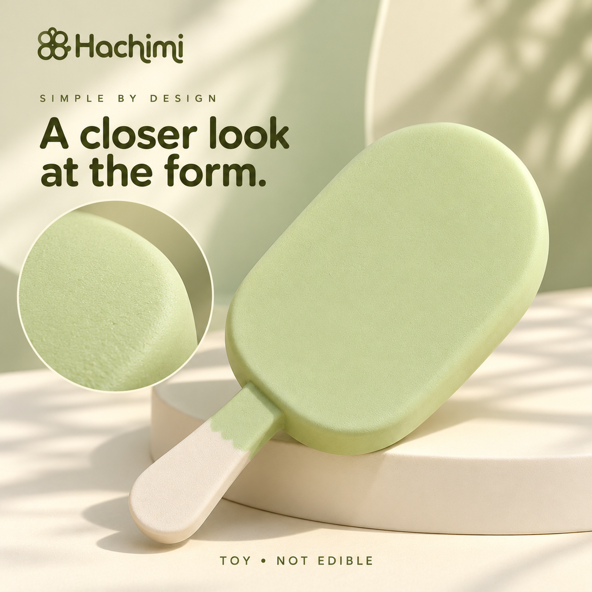 Hachimi Matcha Ice Cream — detail
