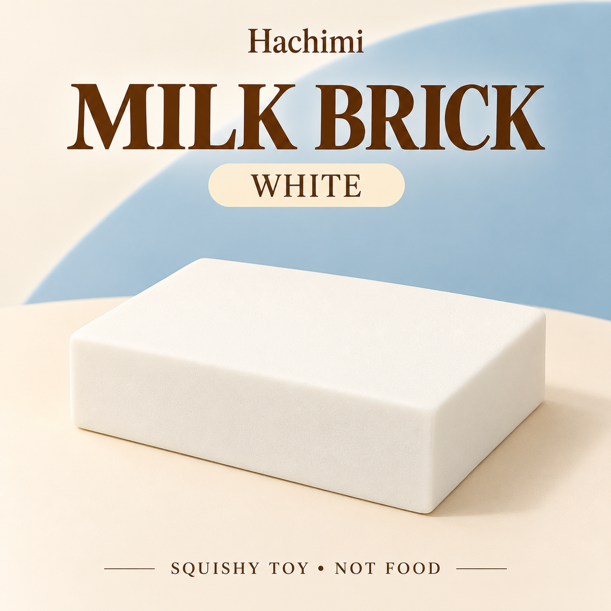 Hachimi Milk Brick — white