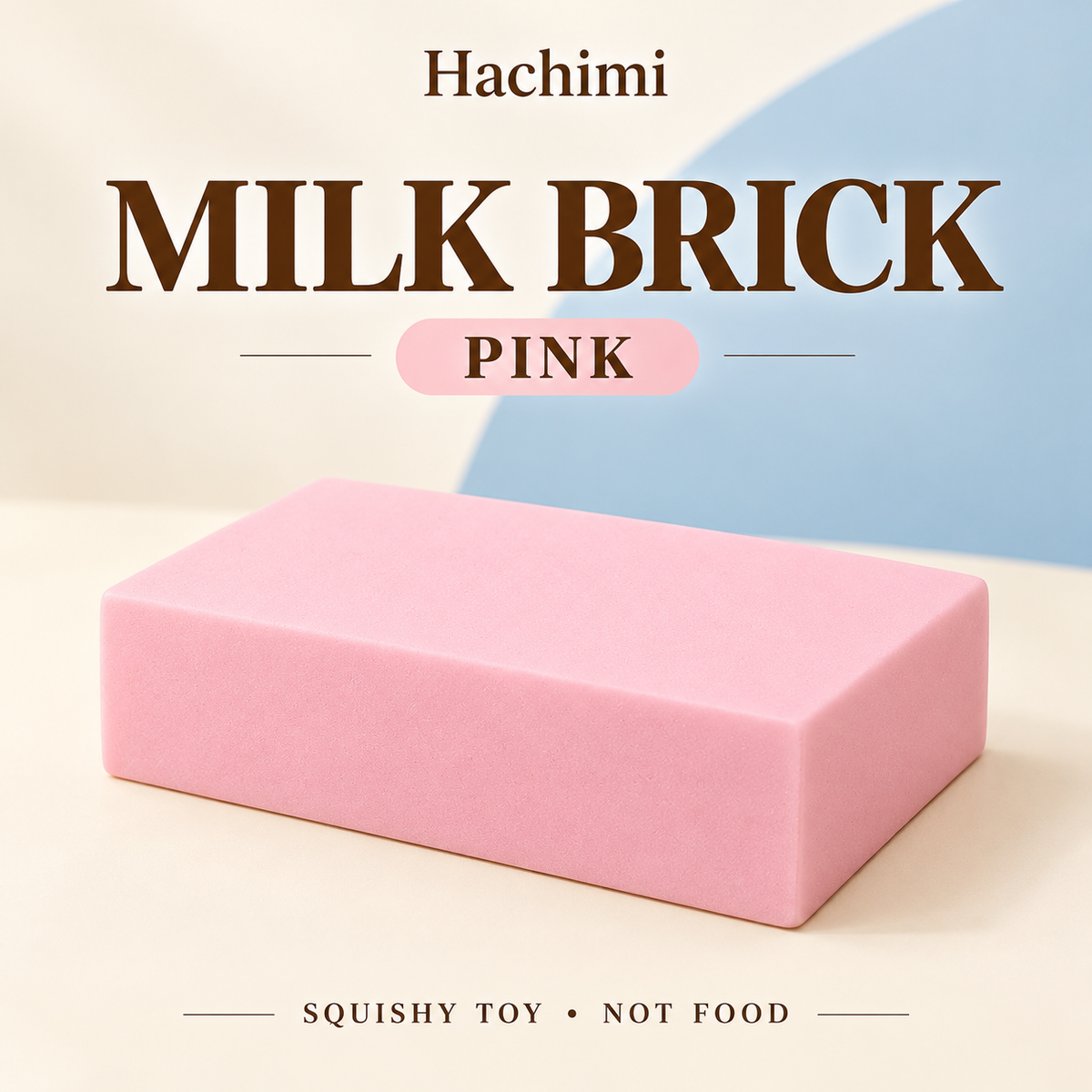 Hachimi Milk Brick — pink