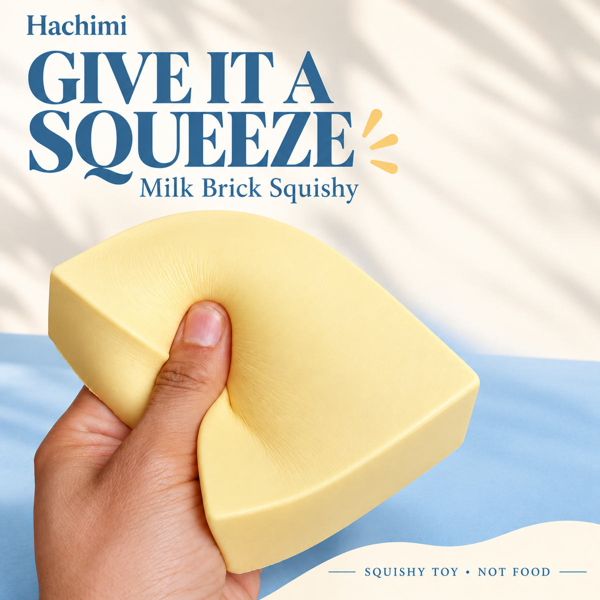 Hachimi Milk Brick — squeeze