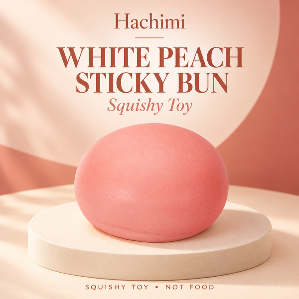 Hachimi White Peach Sticky Bun