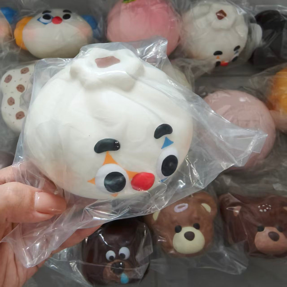 Mido Red-Nose Clown BBQ Bun