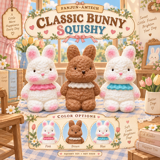 FANJUN-AMTECH Classic Bunny Squishy - style overview