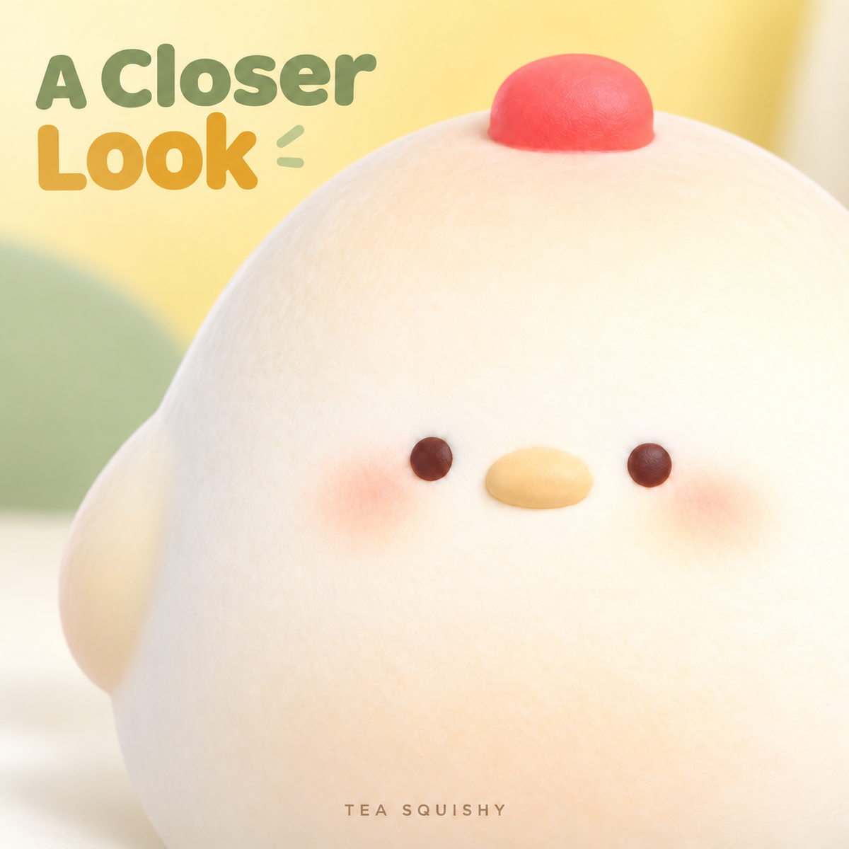 TEA SQUISHY Chicken & Egg Squishy