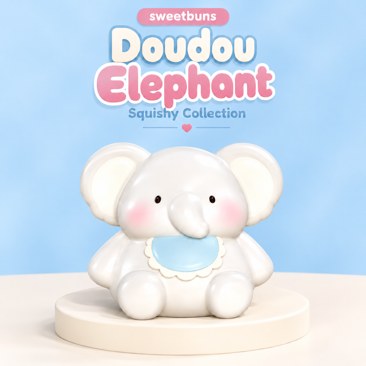 sweetbuns Doudou Elephant Squishy