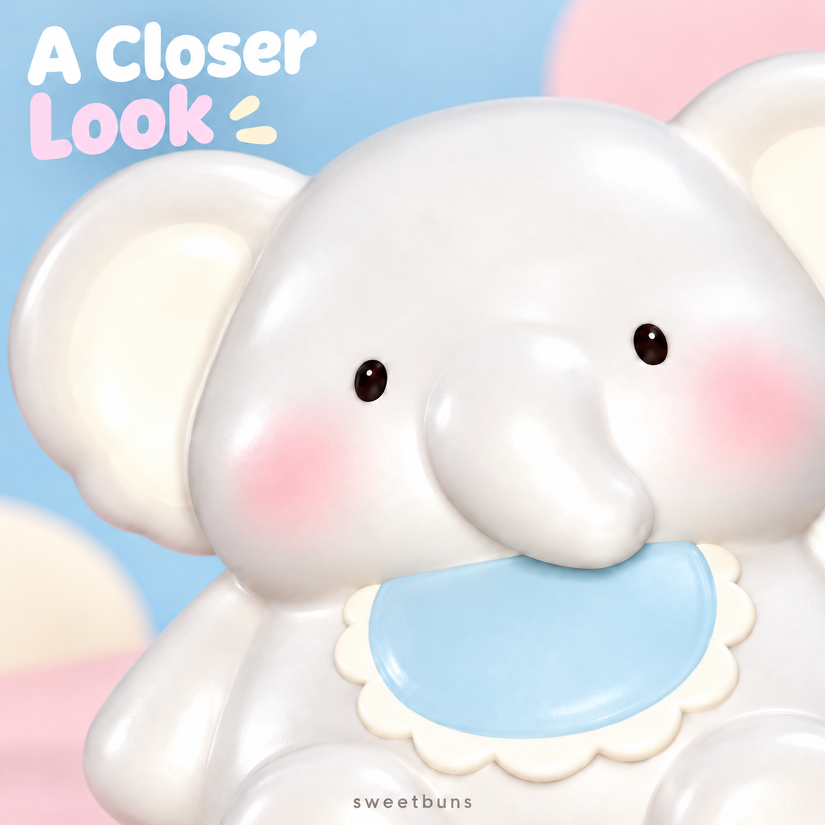 sweetbuns Doudou Elephant Squishy