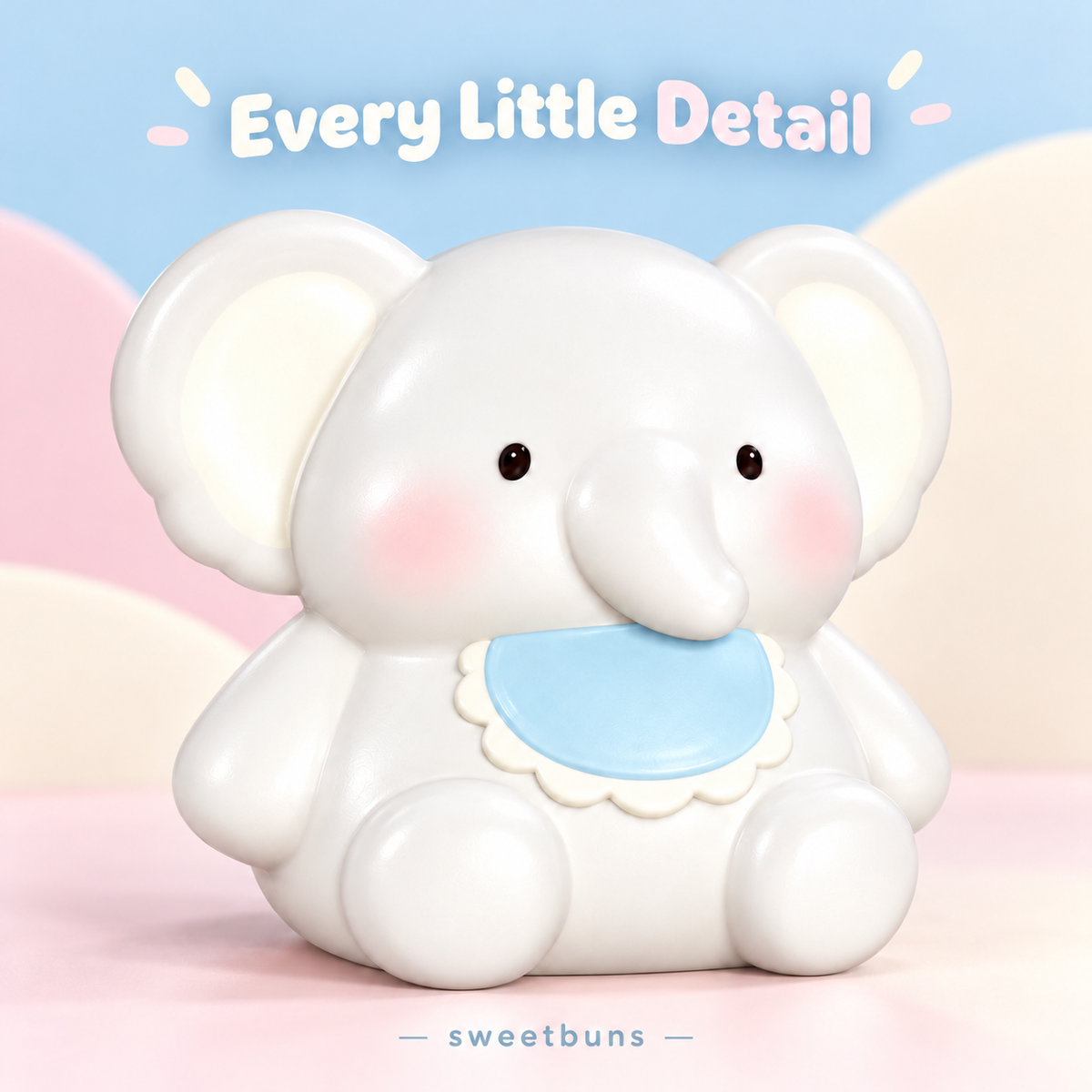 sweetbuns Doudou Elephant Squishy