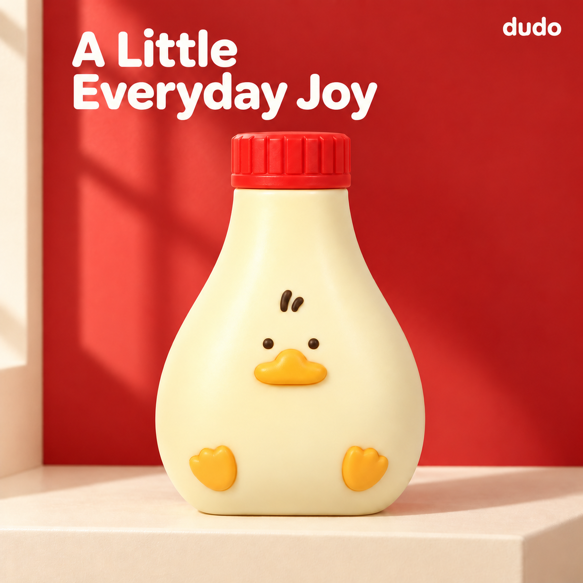 dudo Sauce Bottle Duck Squishy