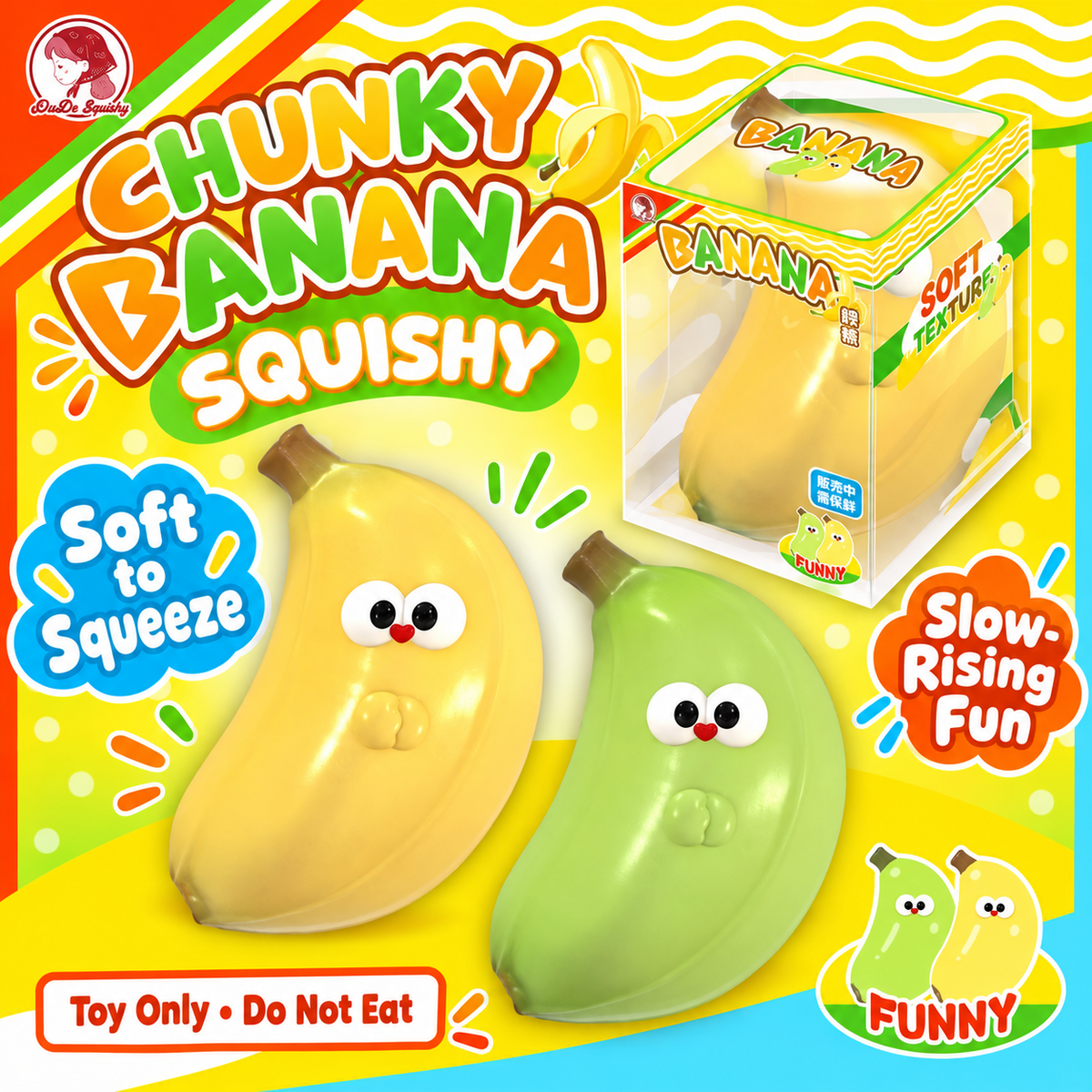 Chunky Banana Squishy product image 1