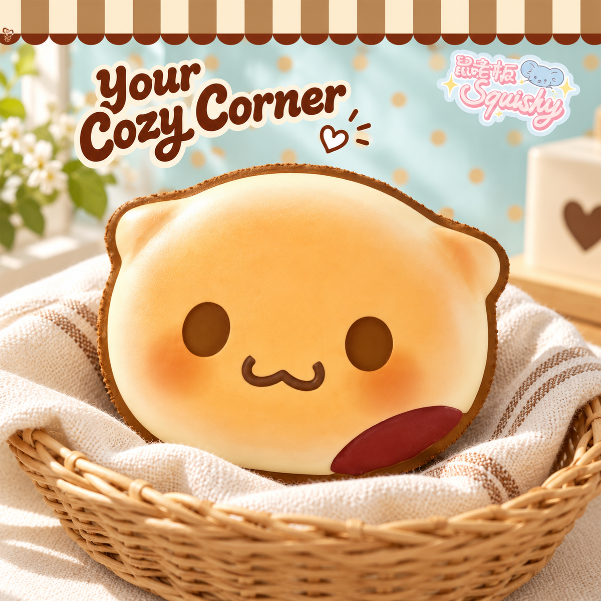 Red Bean Pancake Squishy product image 5