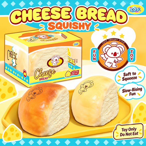 COS Cheese Bread Squishy