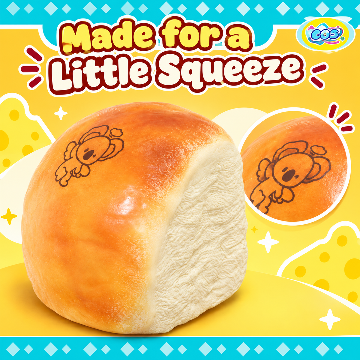 Cheese Bread Squishy product image 4