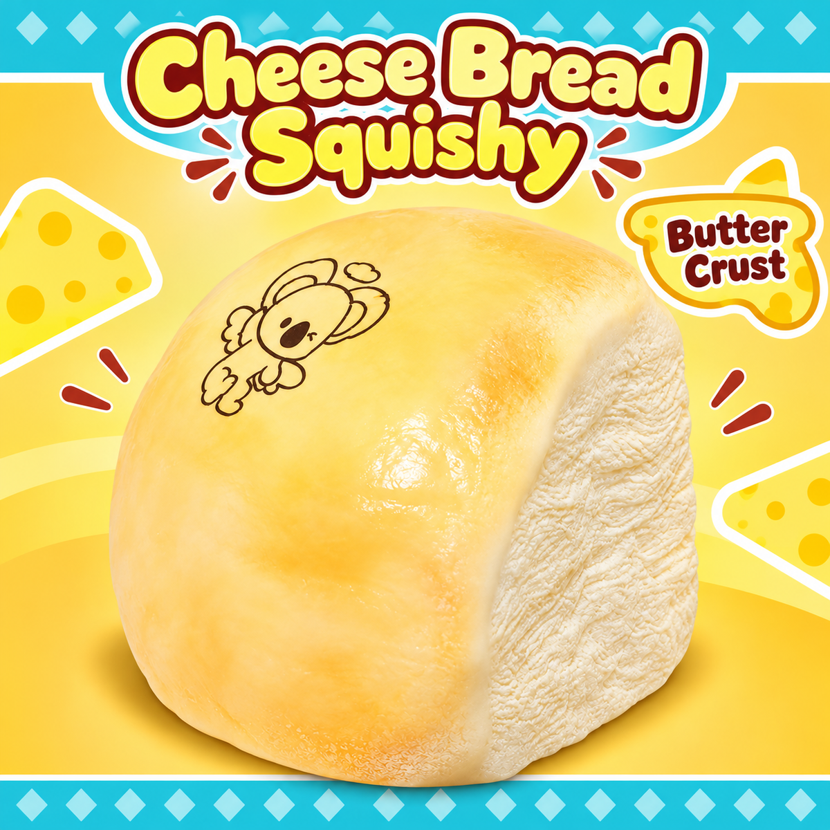Cheese Bread Squishy product image 10