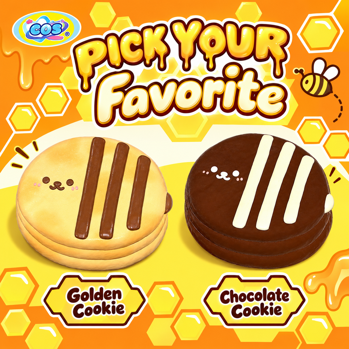 Bee Cookie Squishy product image 2