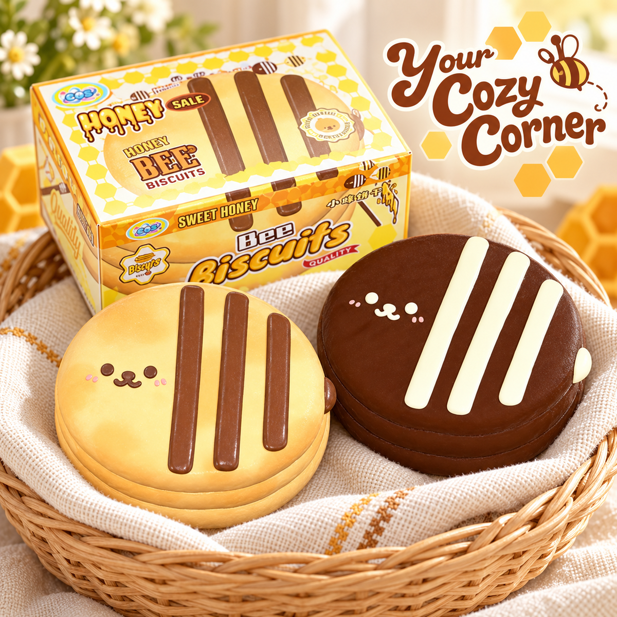 Bee Cookie Squishy product image 5