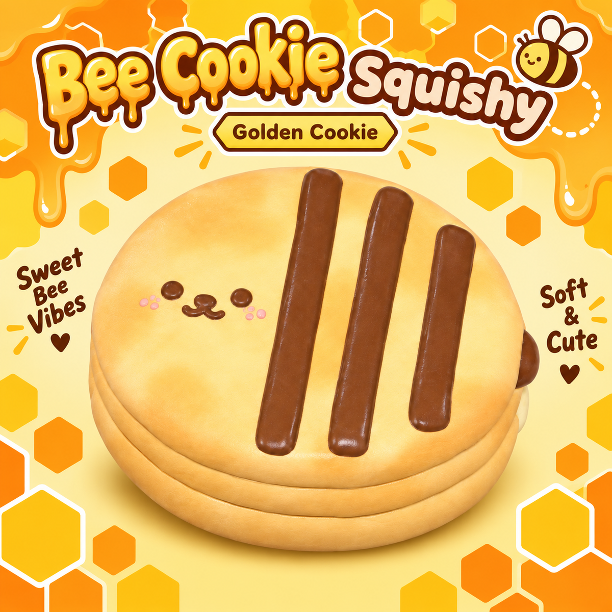 Bee Cookie Squishy product image 8