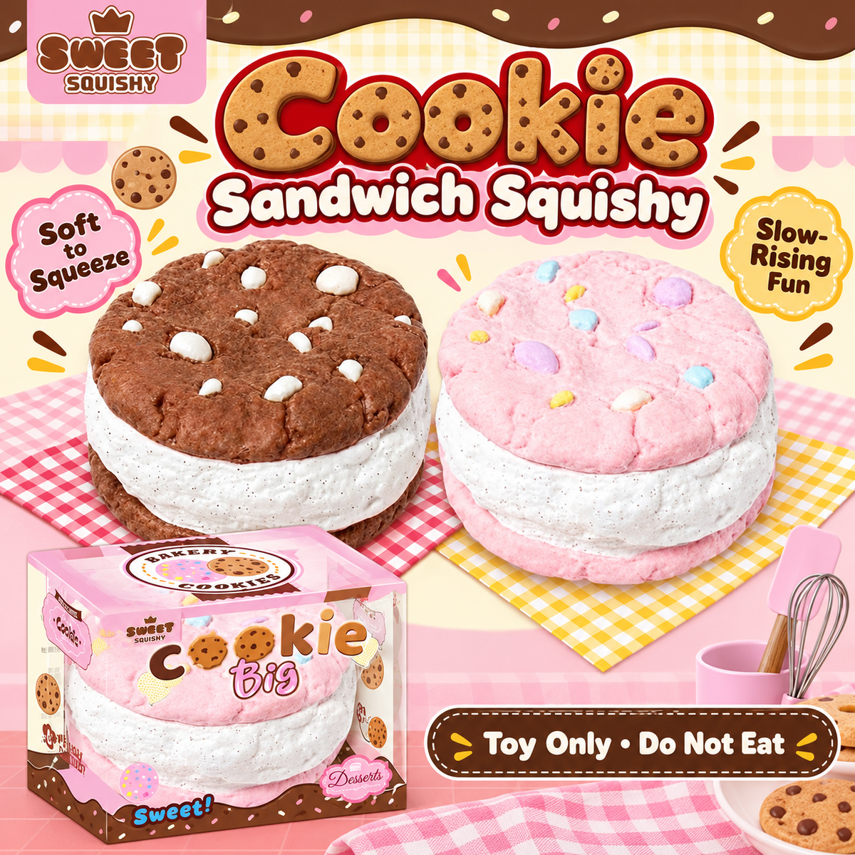 Cookie Sandwich Squishy product image 1