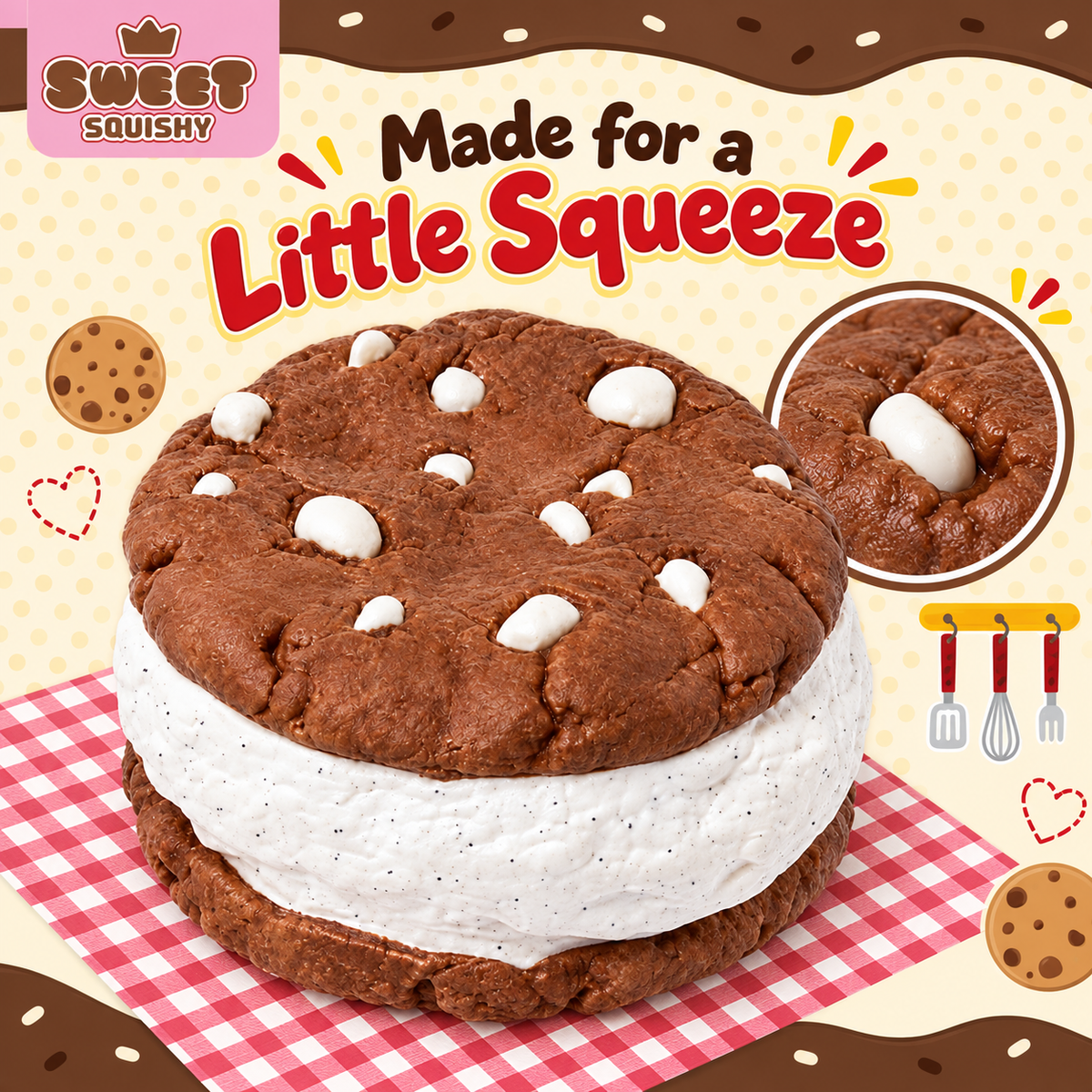 Cookie Sandwich Squishy product image 4