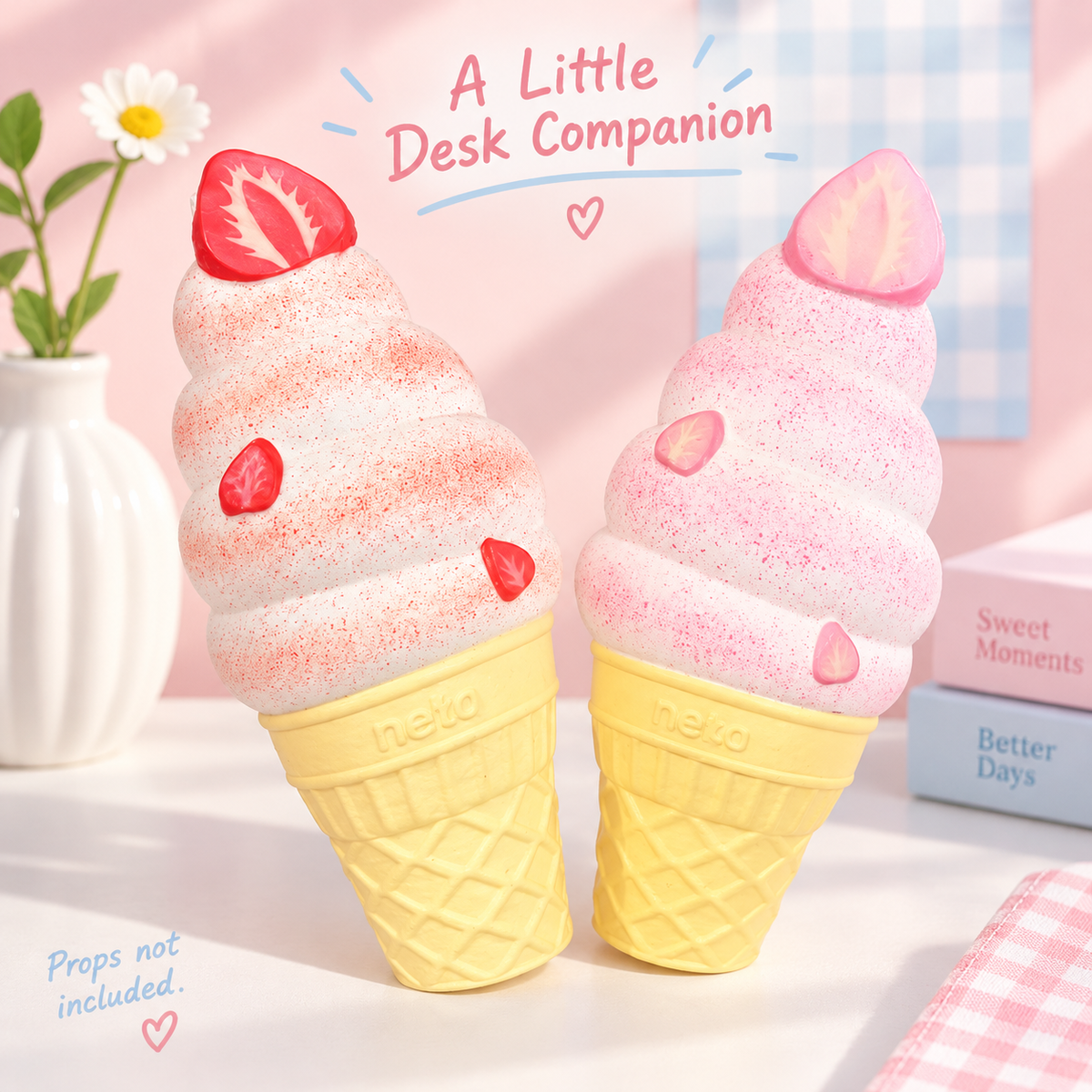 Strawberry Soft Serve Squishy product image 6