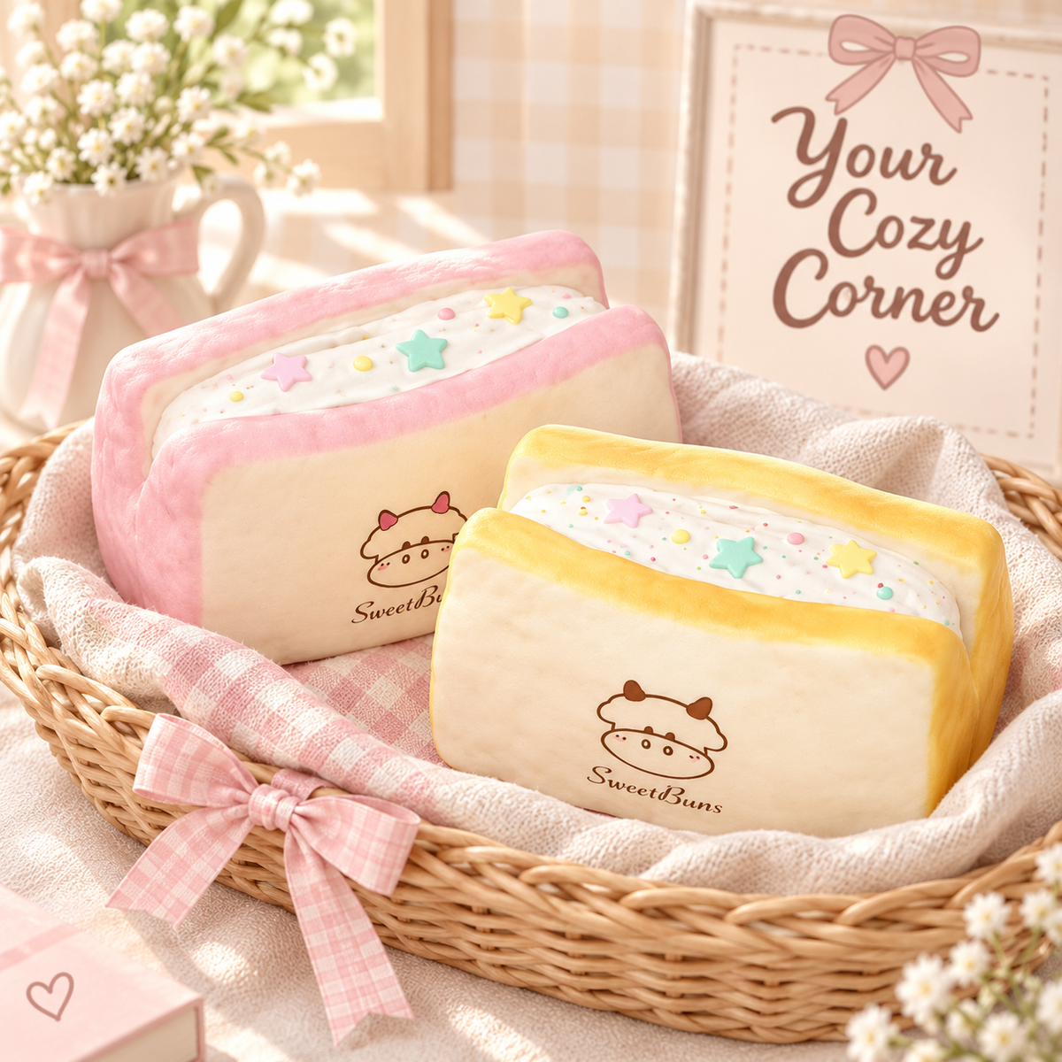 Cream Toast Squishy product image 5